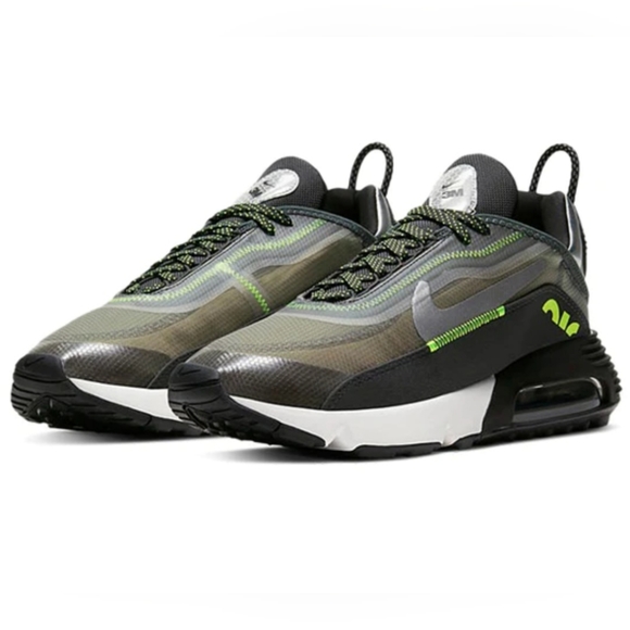 nikelight grey air max 2090 se trainers youth